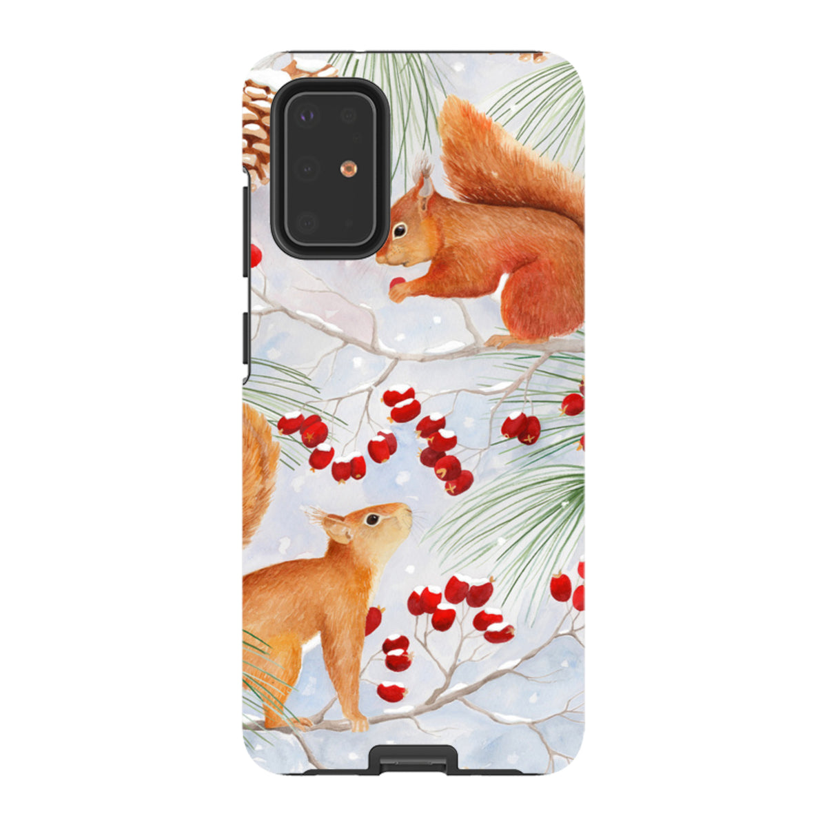 Samsung Tough Case - Red Squirrels By Bex Parkin