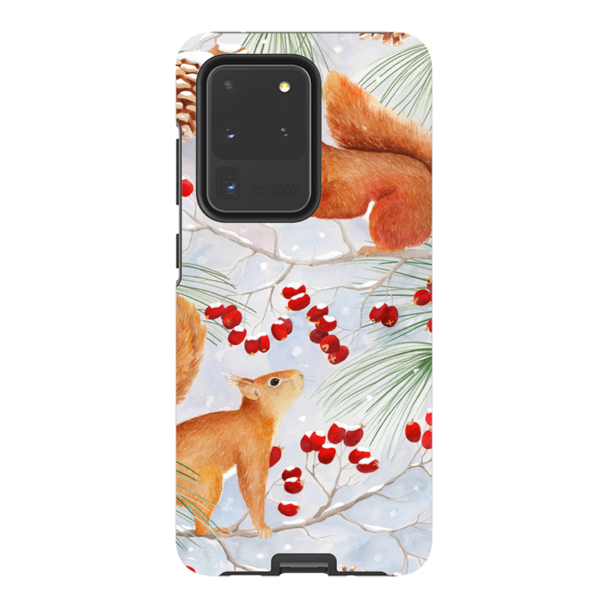 Samsung Tough Case - Red Squirrels By Bex Parkin