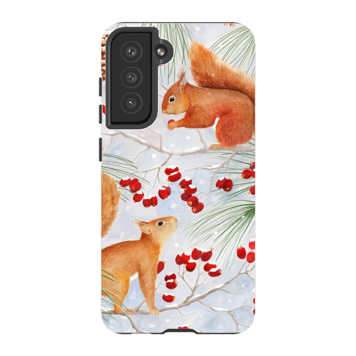 Samsung Tough Case - Red Squirrels By Bex Parkin
