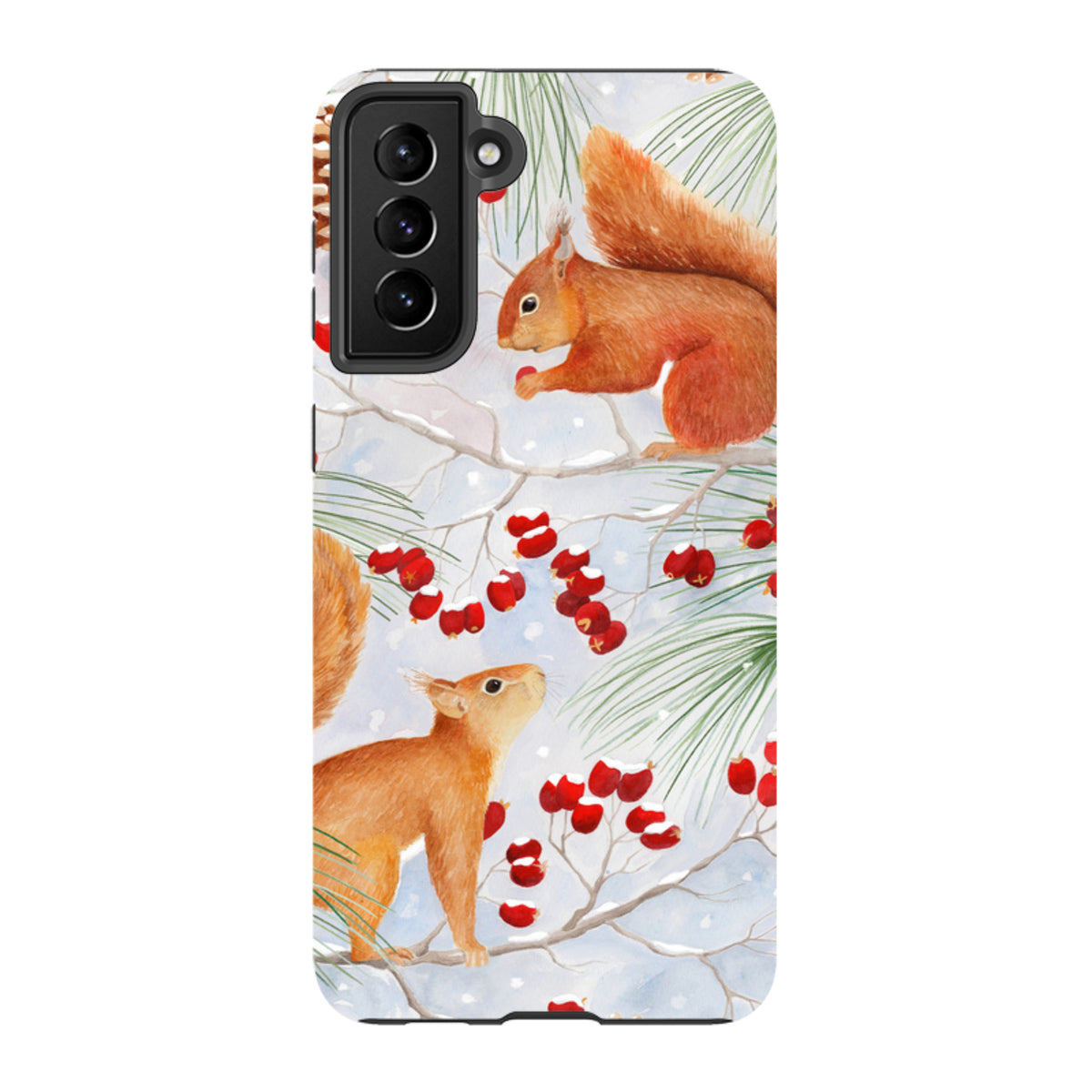 Samsung Tough Case - Red Squirrels By Bex Parkin