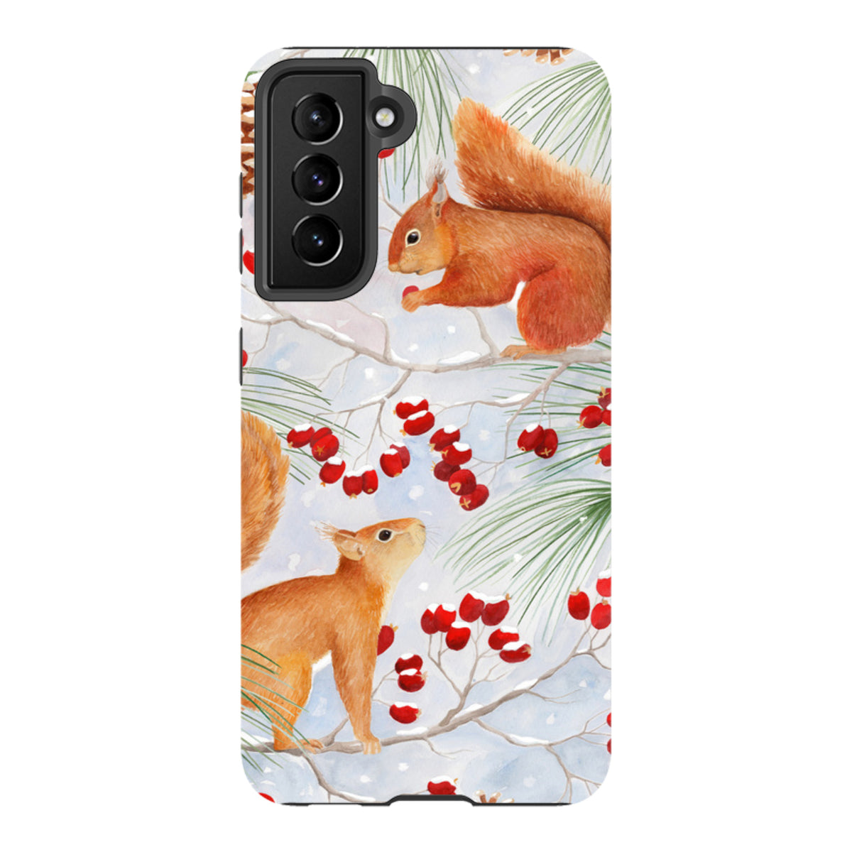 Samsung Tough Case - Red Squirrels By Bex Parkin