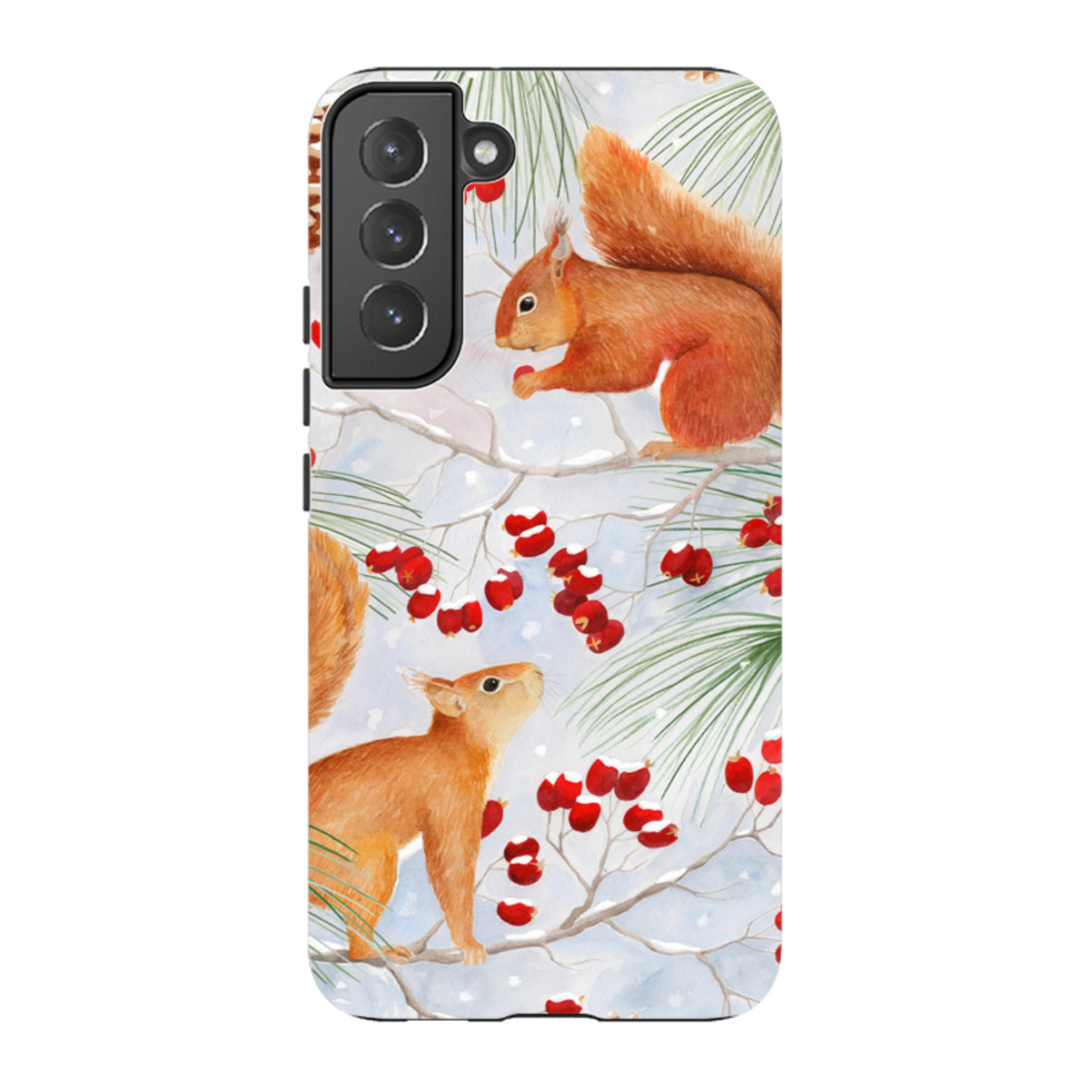 Samsung Tough Case - Red Squirrels By Bex Parkin