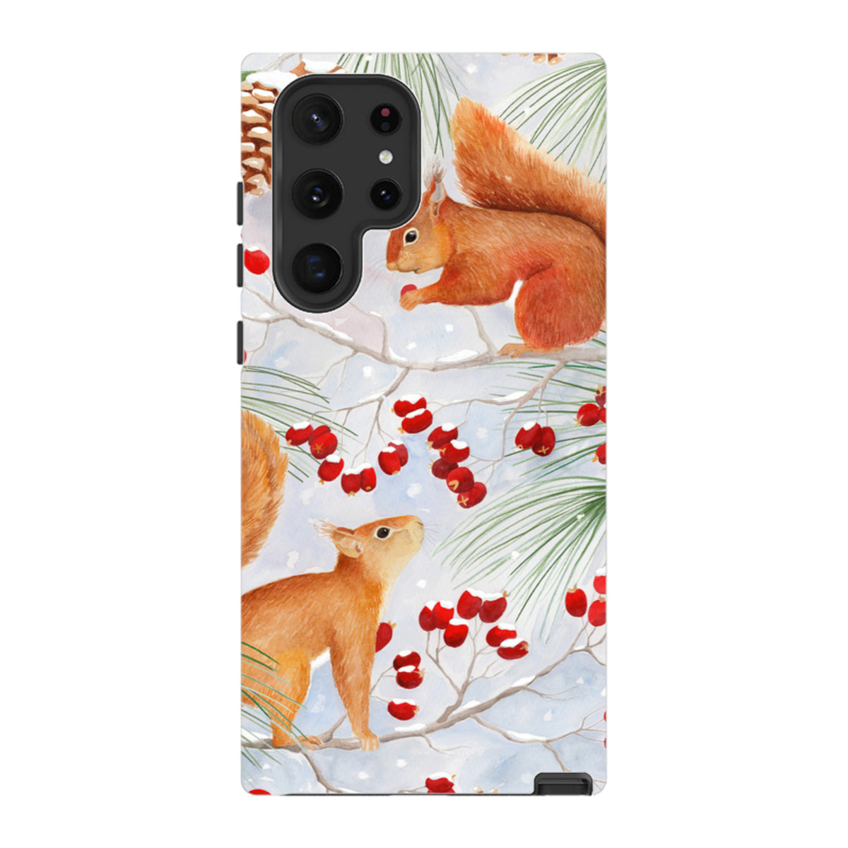 Samsung Tough Case - Red Squirrels By Bex Parkin
