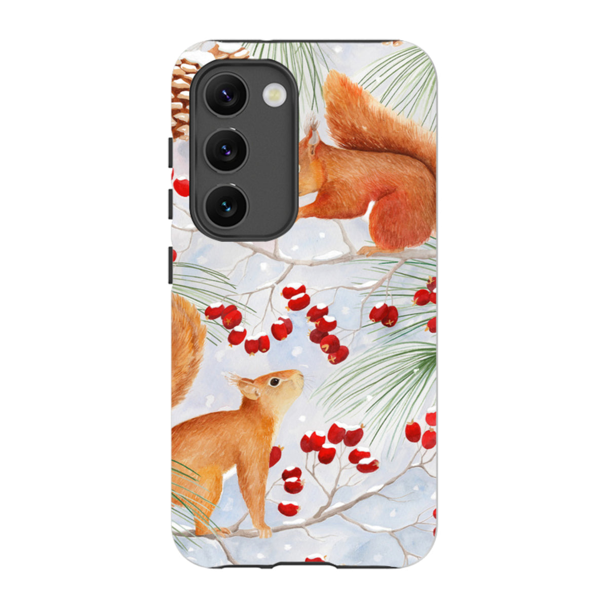Samsung Tough Case - Red Squirrels By Bex Parkin