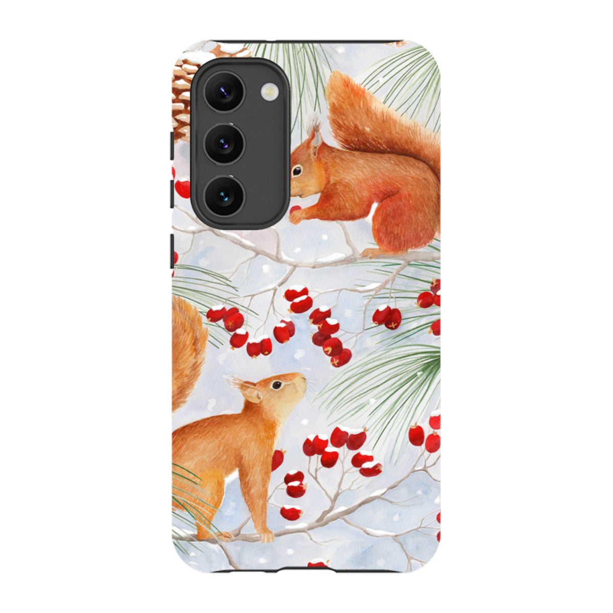 Samsung Tough Case - Red Squirrels By Bex Parkin