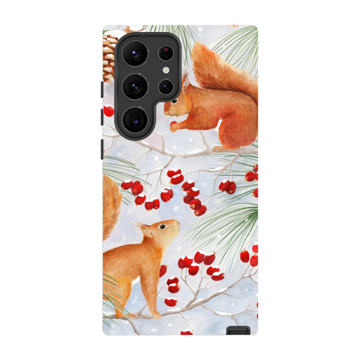 Samsung Tough Case - Red Squirrels By Bex Parkin