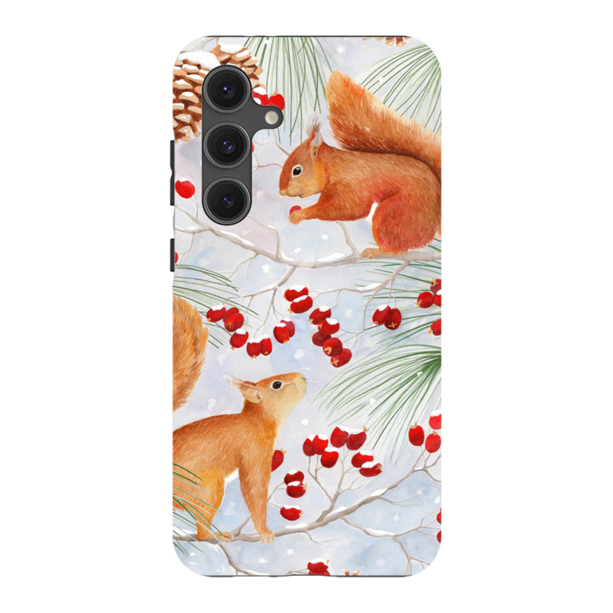 Samsung Tough Case - Red Squirrels By Bex Parkin