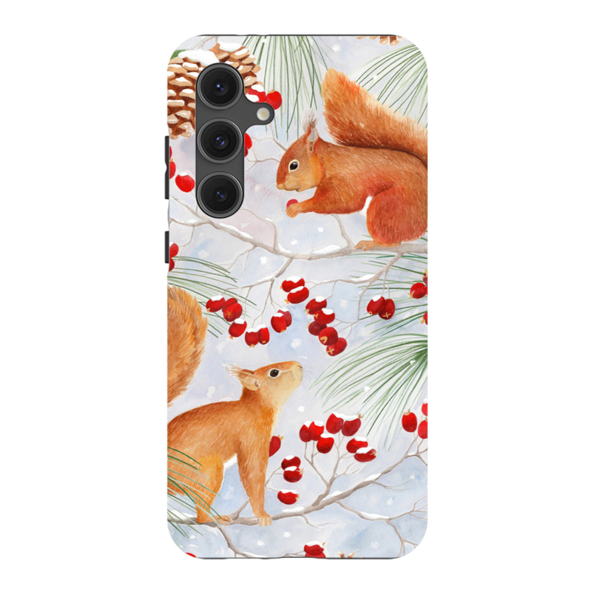 Samsung Tough Case - Red Squirrels By Bex Parkin