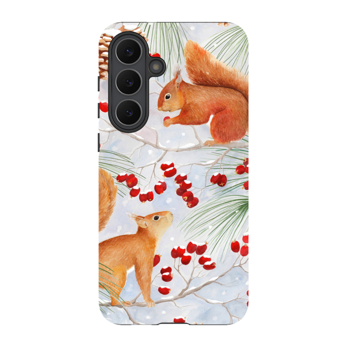 Samsung Tough Case - Red Squirrels By Bex Parkin
