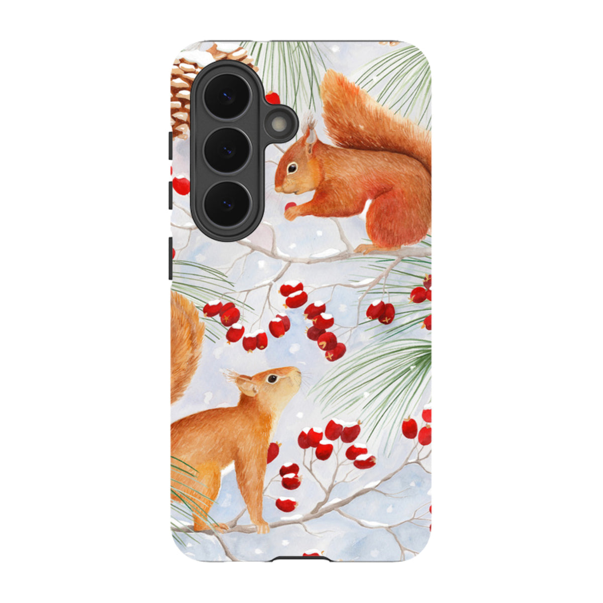 Samsung Tough Case - Red Squirrels By Bex Parkin
