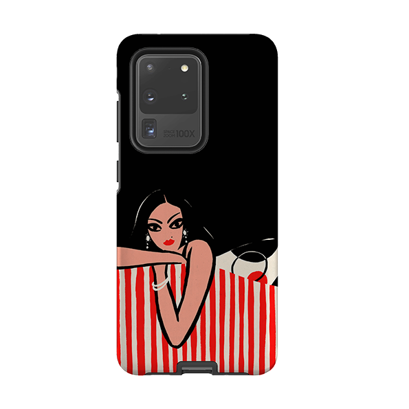 Samsung Tough Case - Red Stripe Sofa