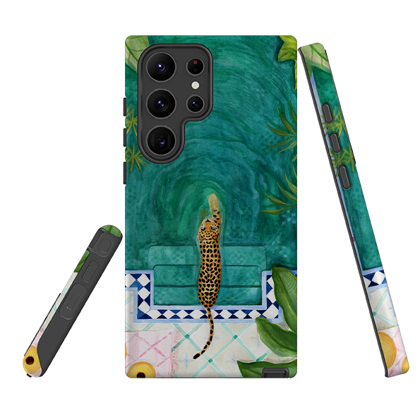 Samsung Tough Case - Riad Tiger By Bex Parkin