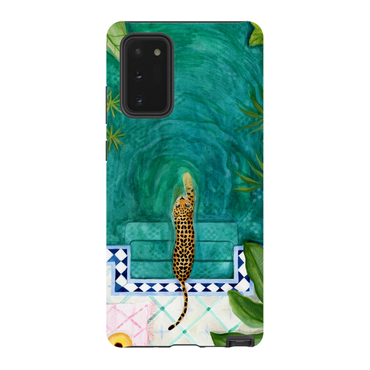 Samsung Tough Case - Riad Tiger By Bex Parkin