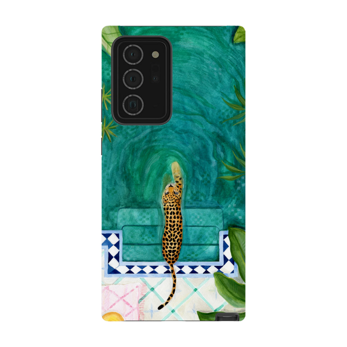 Samsung Tough Case - Riad Tiger By Bex Parkin