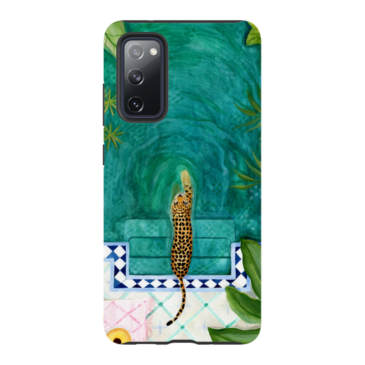 Samsung Tough Case - Riad Tiger By Bex Parkin