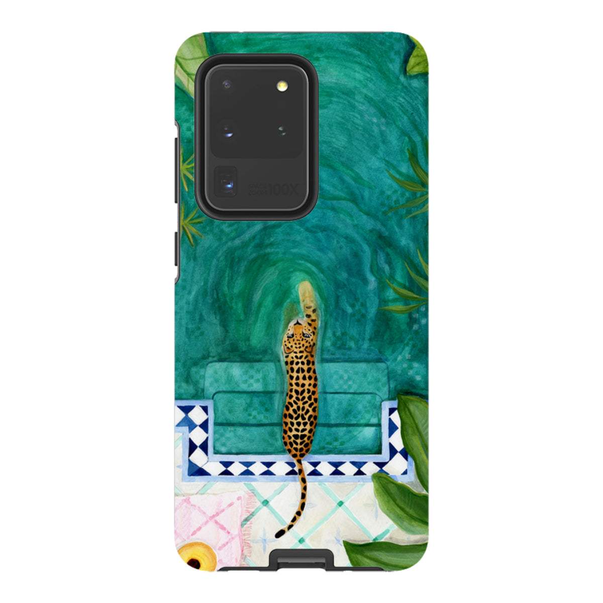Samsung Tough Case - Riad Tiger By Bex Parkin