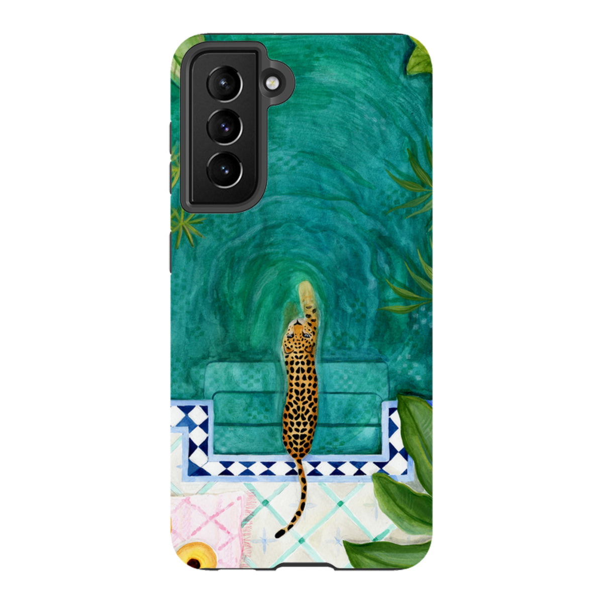 Samsung Tough Case - Riad Tiger By Bex Parkin