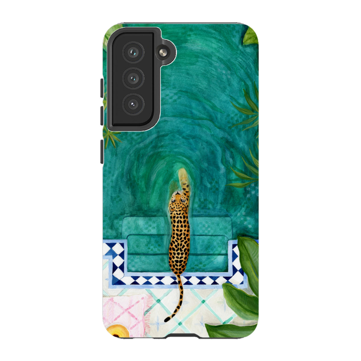 Samsung Tough Case - Riad Tiger By Bex Parkin