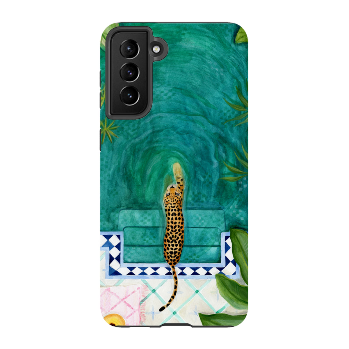 Samsung Tough Case - Riad Tiger By Bex Parkin