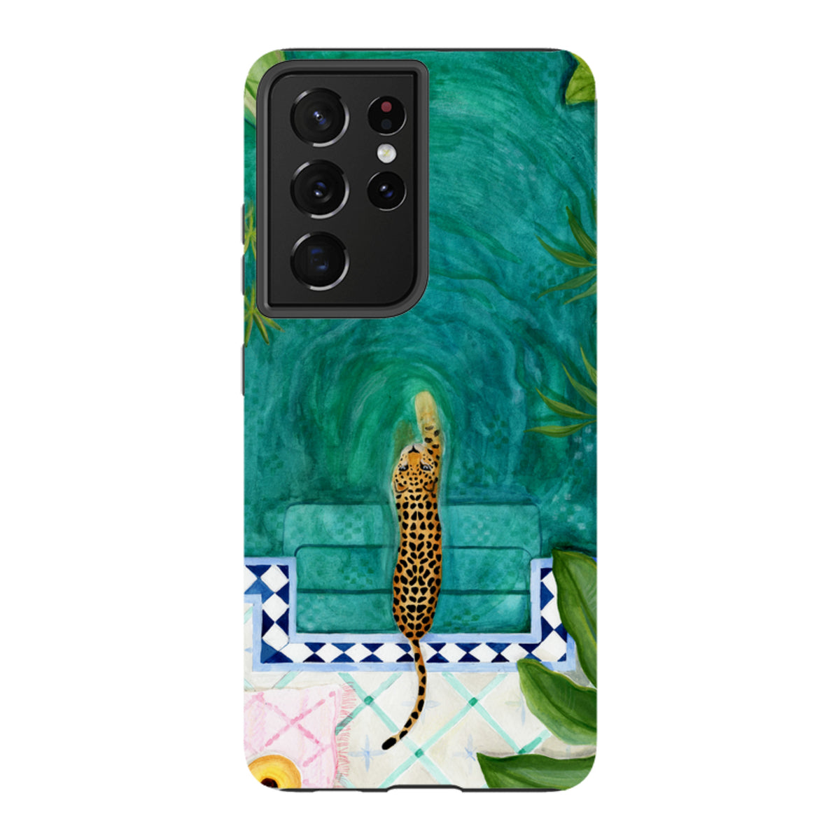 Samsung Tough Case - Riad Tiger By Bex Parkin