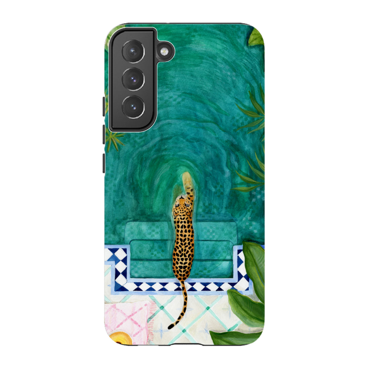Samsung Tough Case - Riad Tiger By Bex Parkin