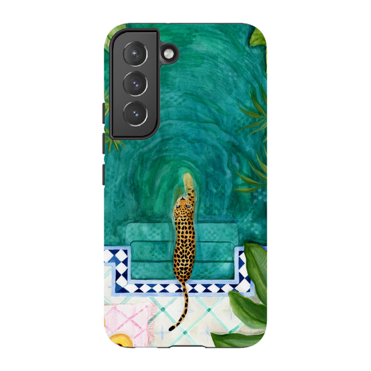 Samsung Tough Case - Riad Tiger By Bex Parkin