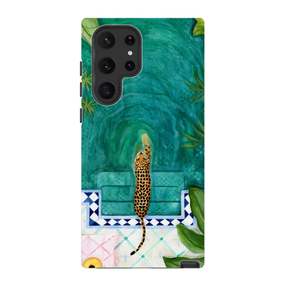 Samsung Tough Case - Riad Tiger By Bex Parkin