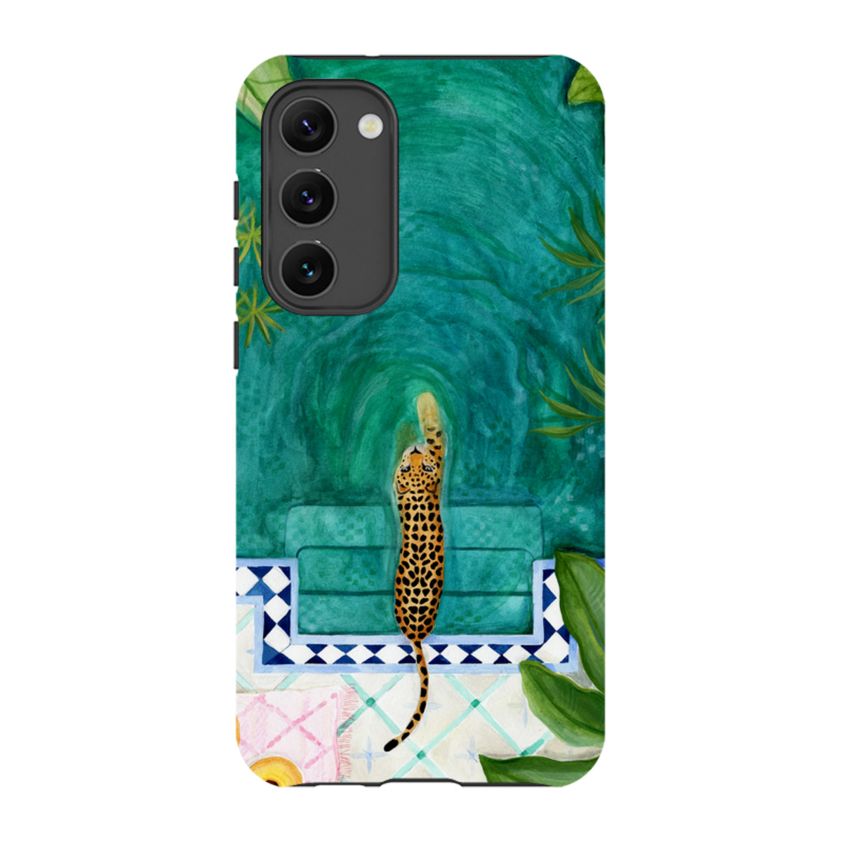 Samsung Tough Case - Riad Tiger By Bex Parkin