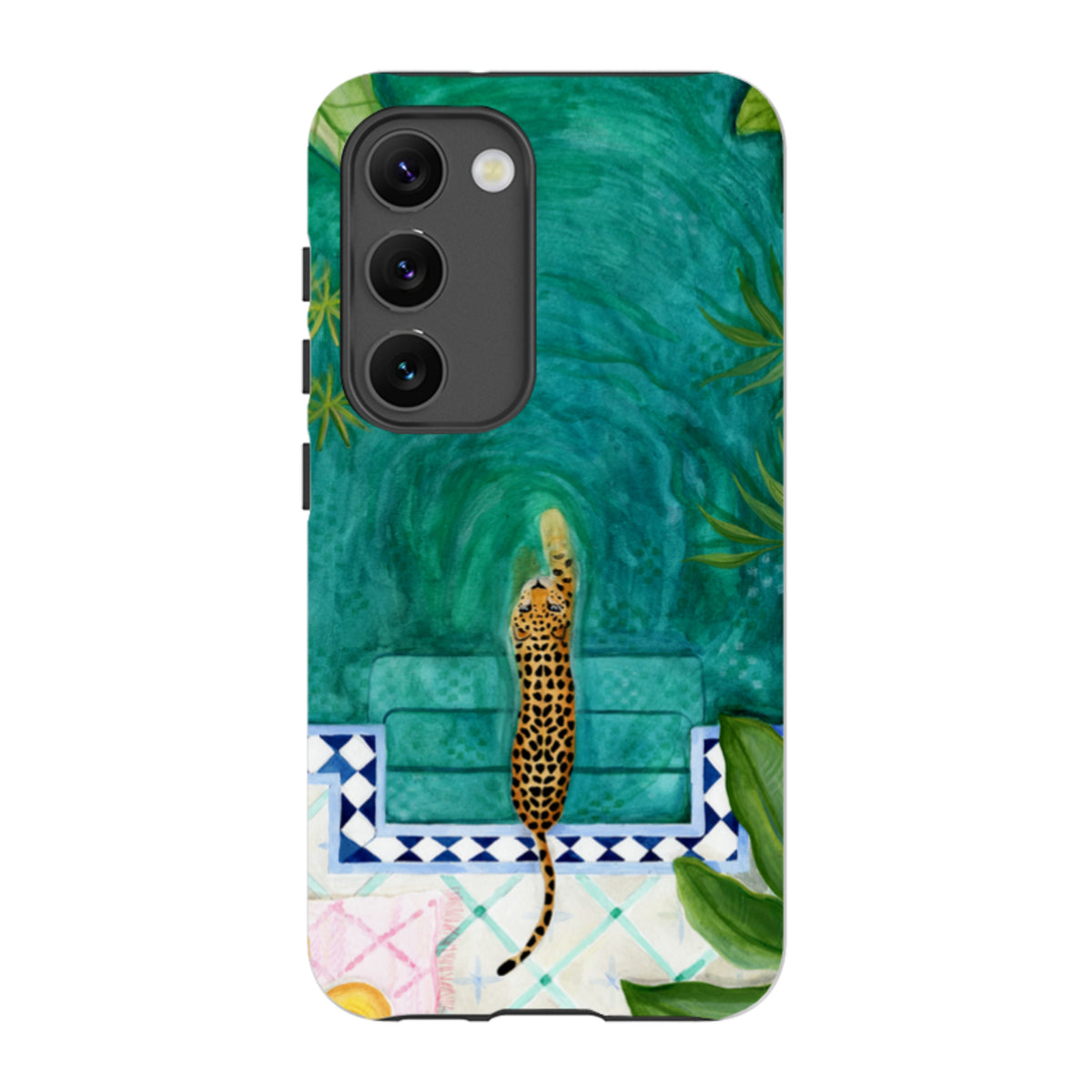 Samsung Tough Case - Riad Tiger By Bex Parkin