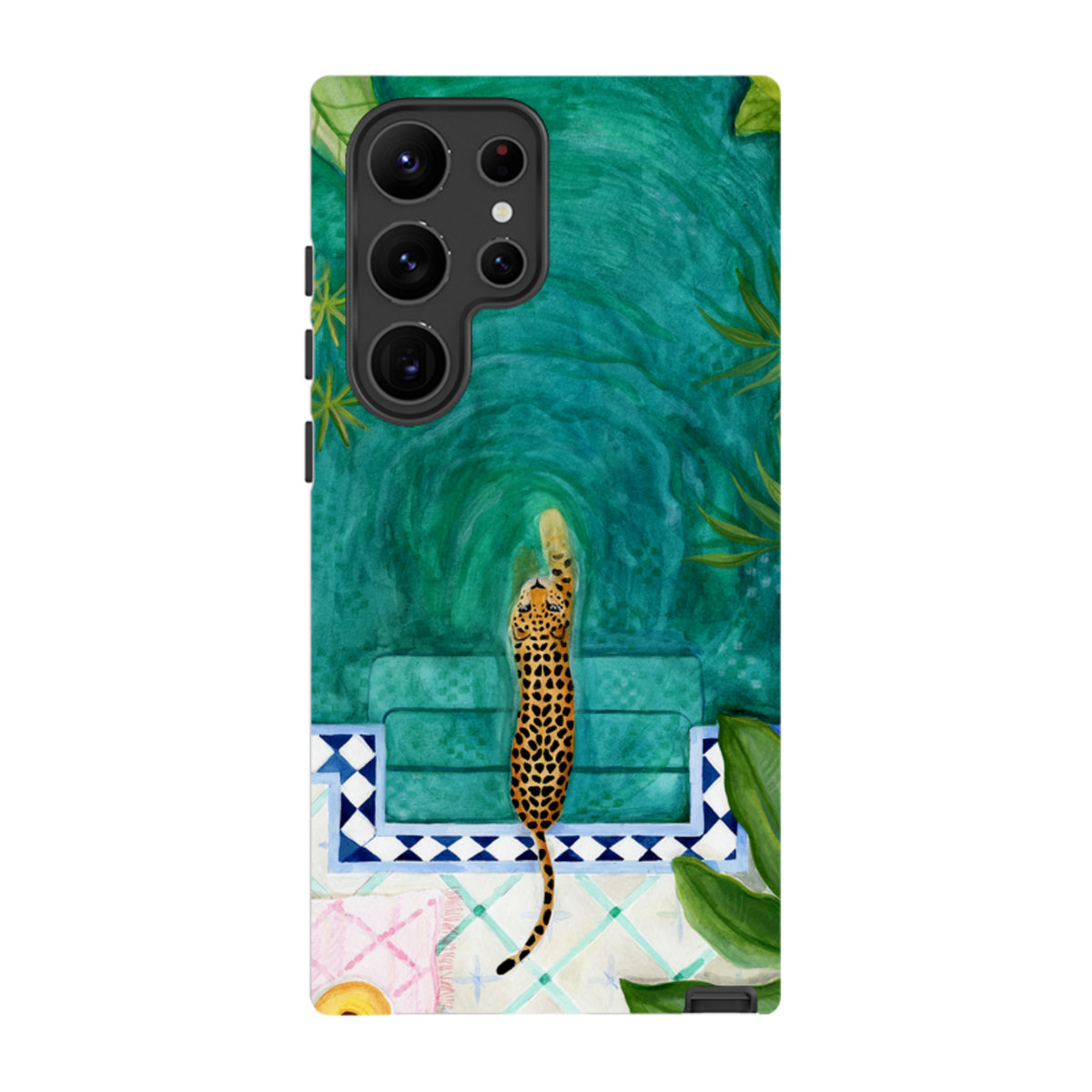 Samsung Tough Case - Riad Tiger By Bex Parkin