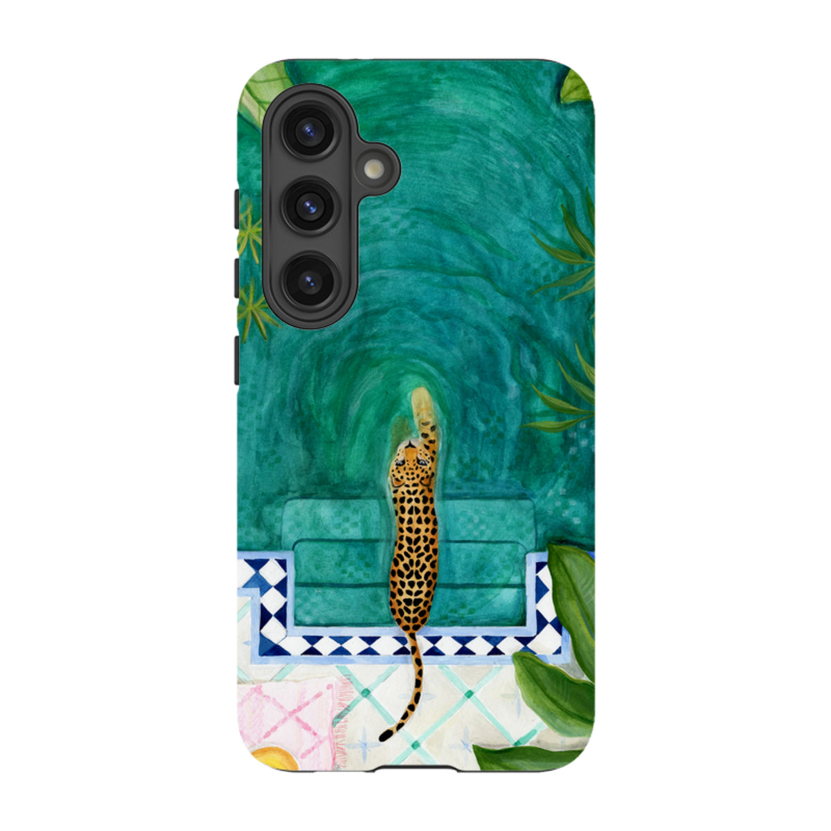 Samsung Tough Case - Riad Tiger By Bex Parkin