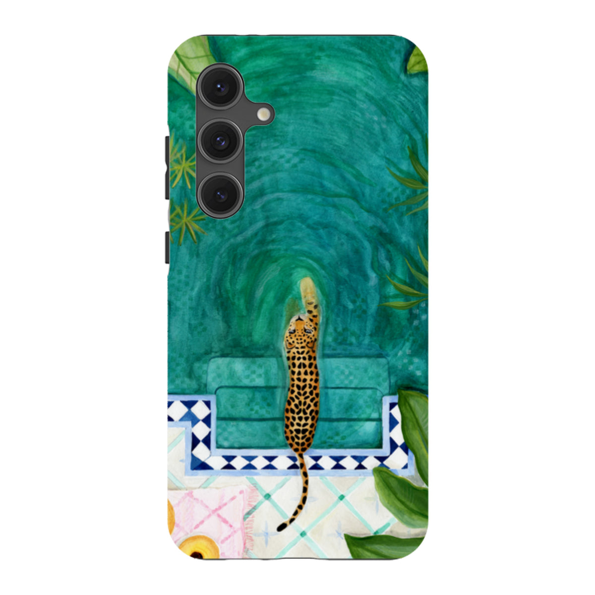 Samsung Tough Case - Riad Tiger By Bex Parkin