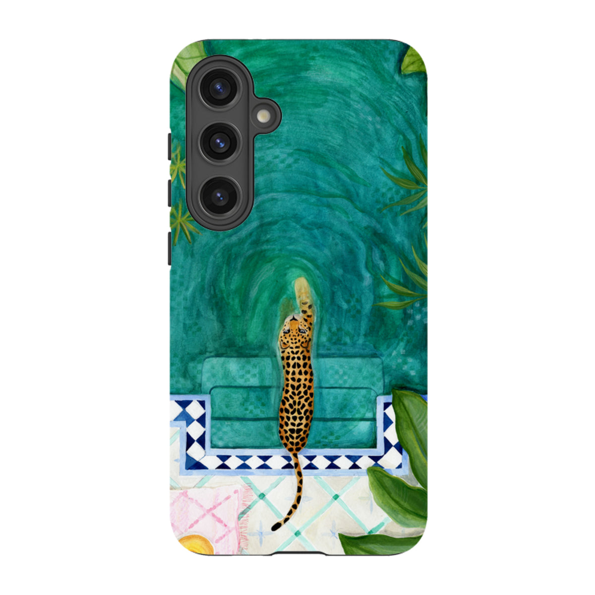 Samsung Tough Case - Riad Tiger By Bex Parkin