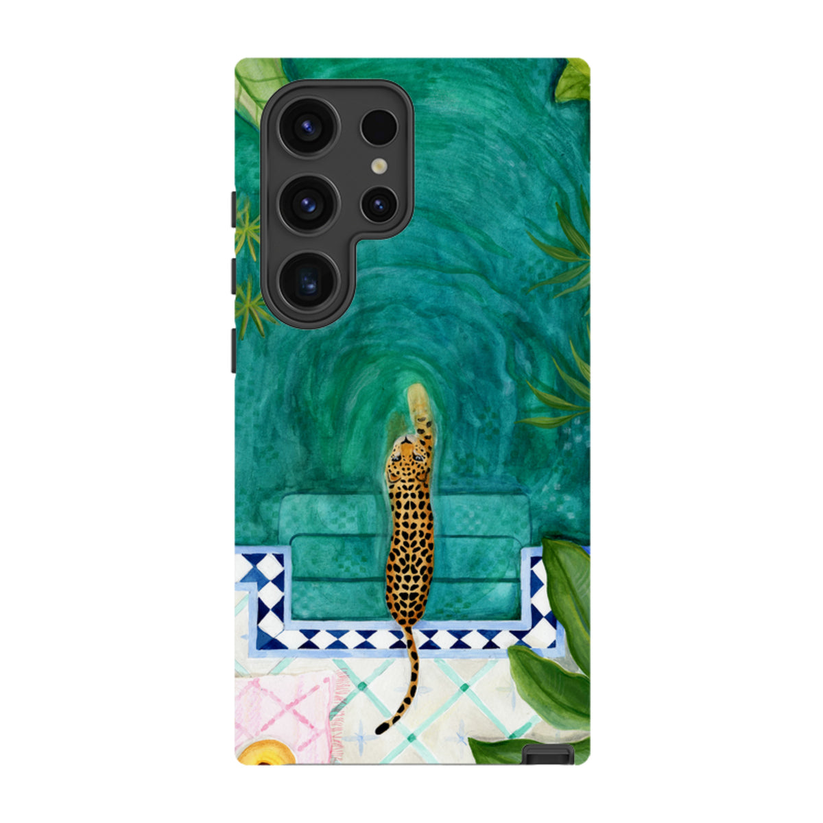 Samsung Tough Case - Riad Tiger By Bex Parkin