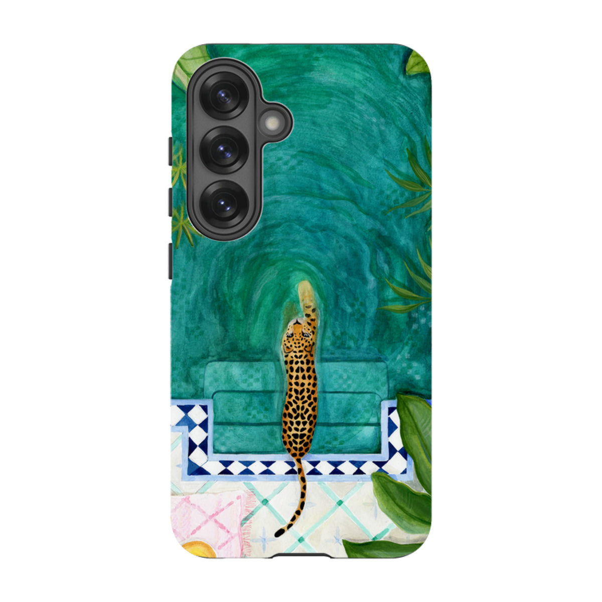 Samsung Tough Case - Riad Tiger By Bex Parkin