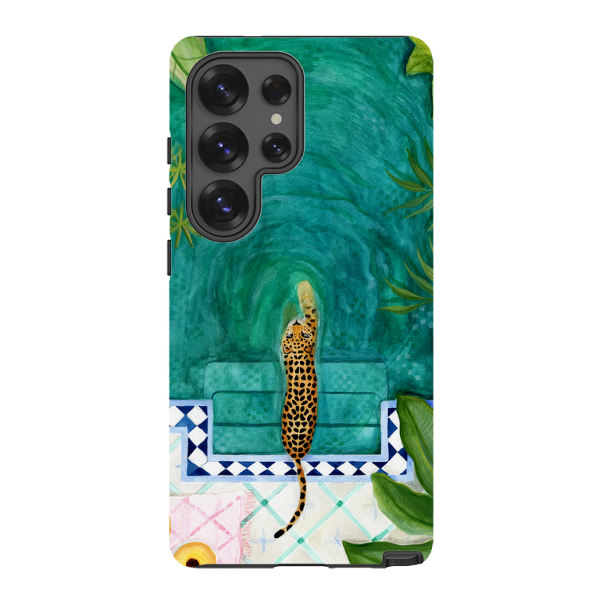 Samsung Tough Case - Riad Tiger By Bex Parkin