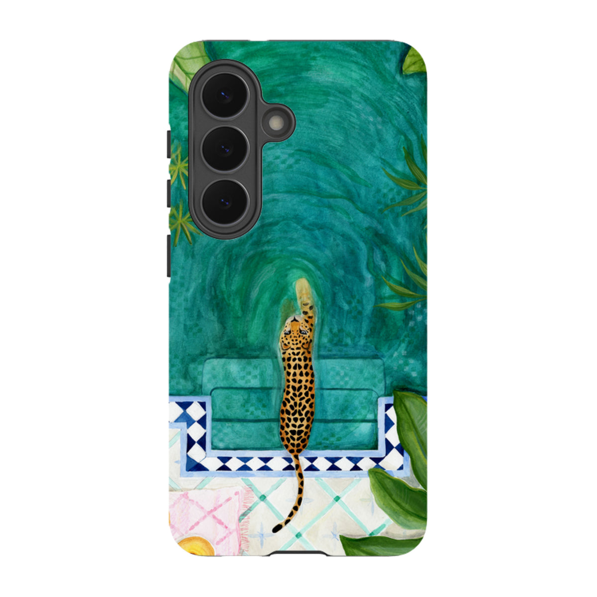 Samsung Tough Case - Riad Tiger By Bex Parkin