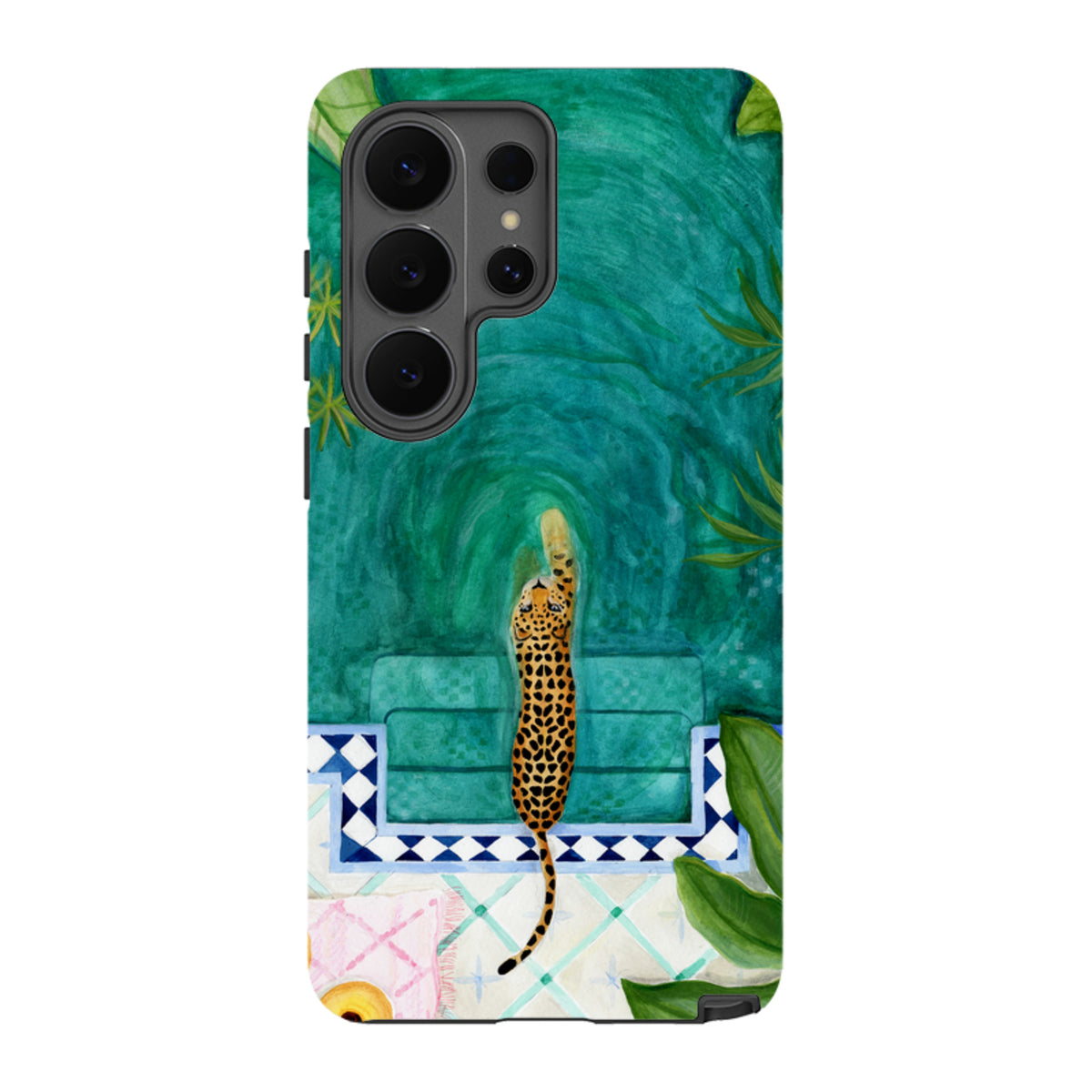 Samsung Tough Case - Riad Tiger By Bex Parkin