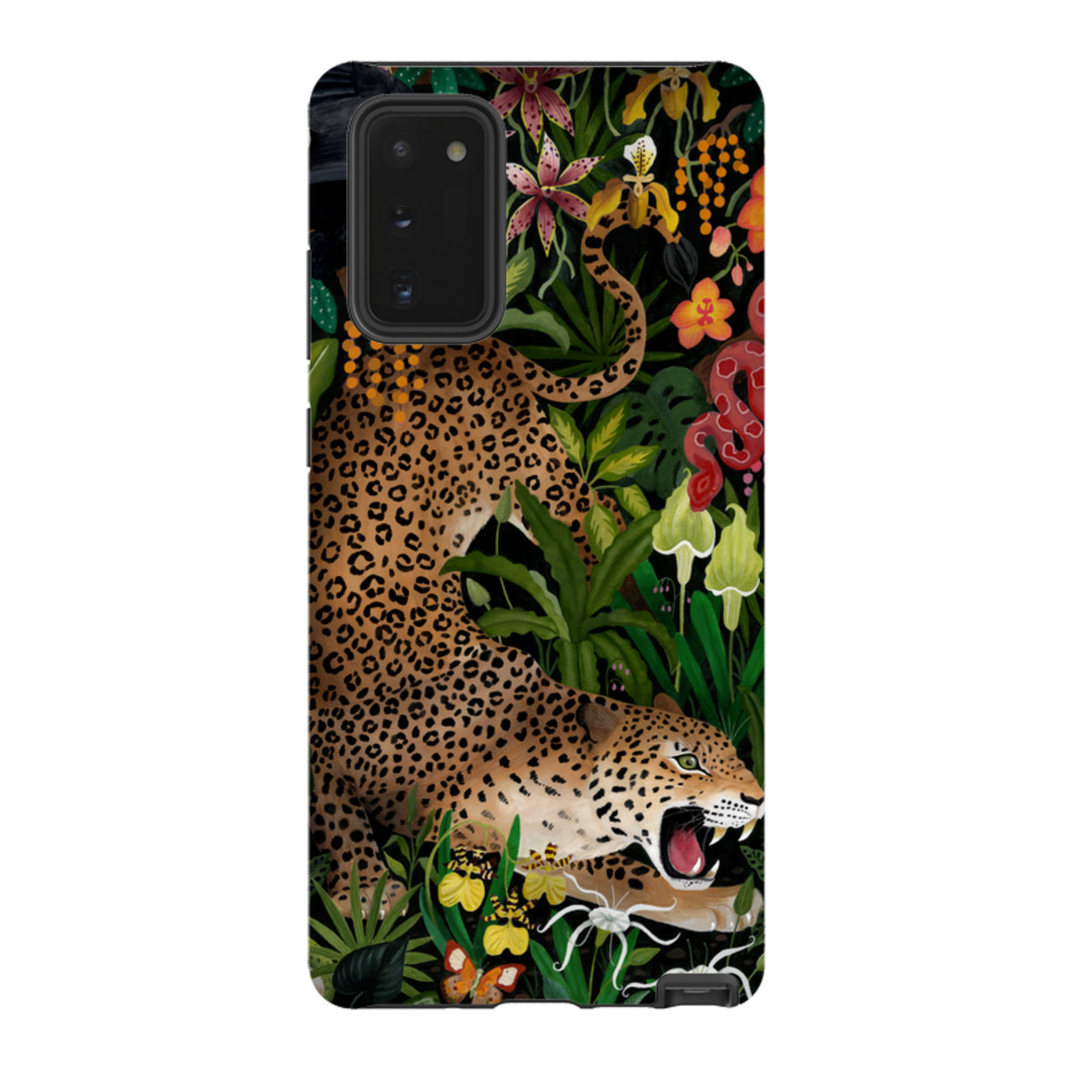 Samsung Tough Case - Roaring Leopard By Bex Parkin