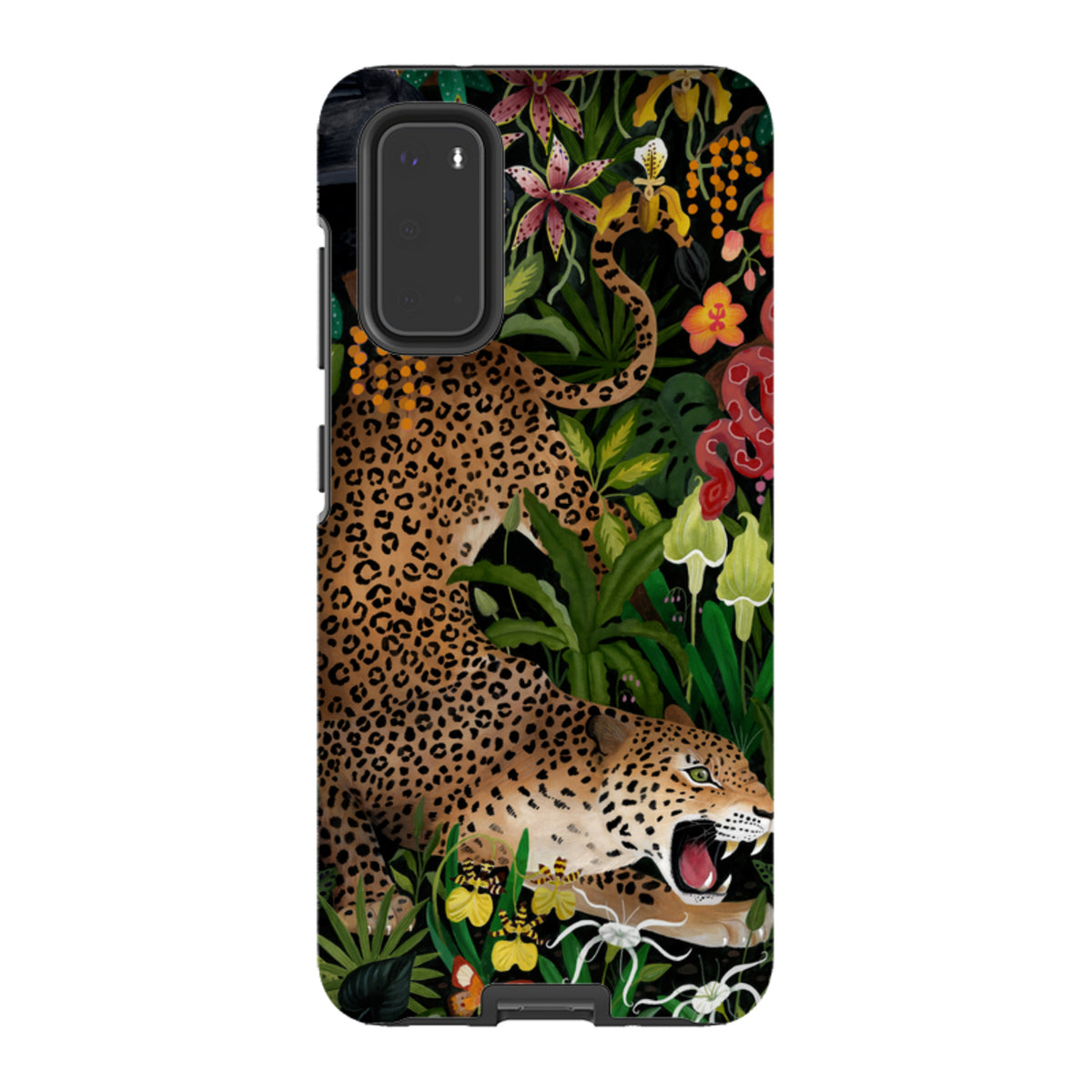 Samsung Tough Case - Roaring Leopard By Bex Parkin