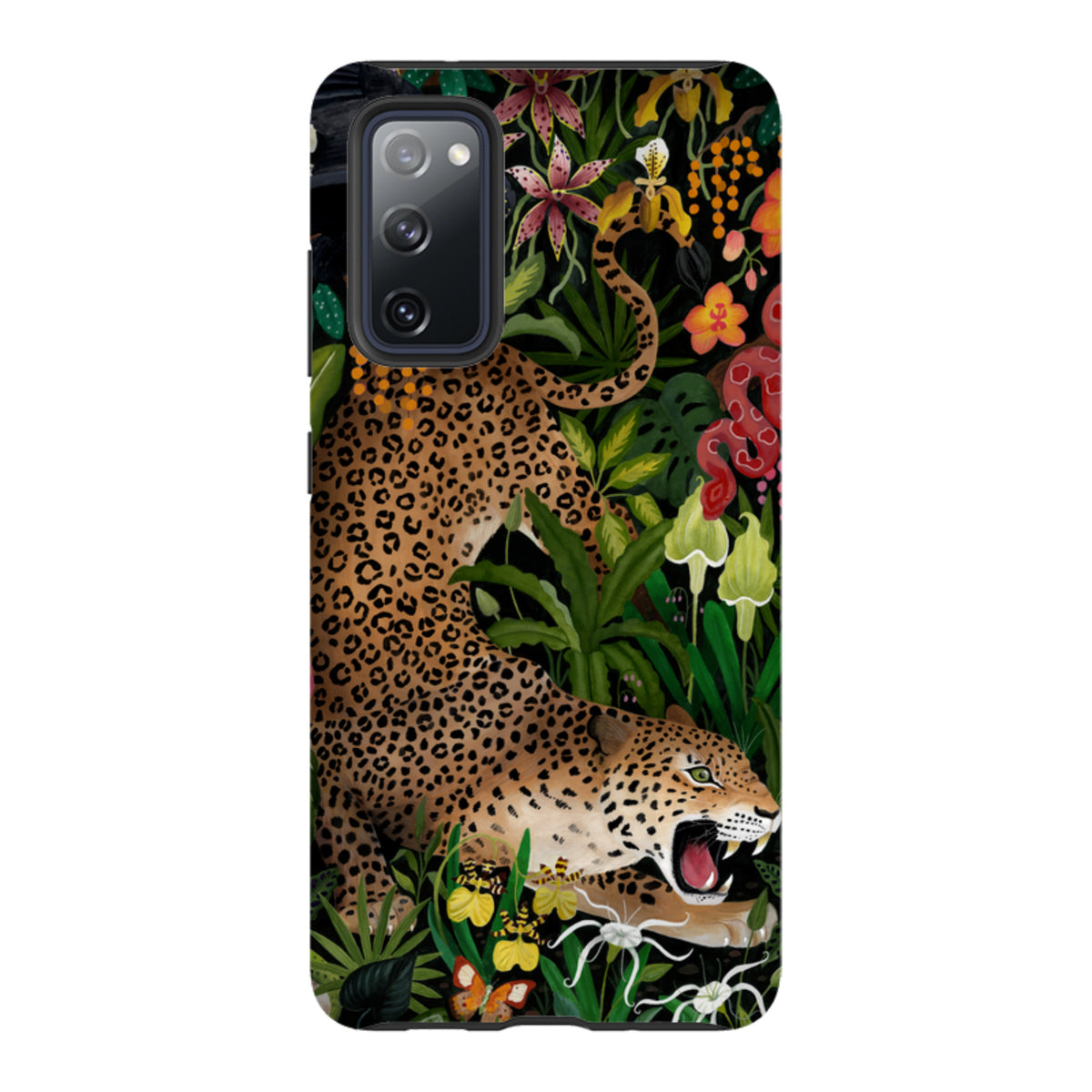Samsung Tough Case - Roaring Leopard By Bex Parkin