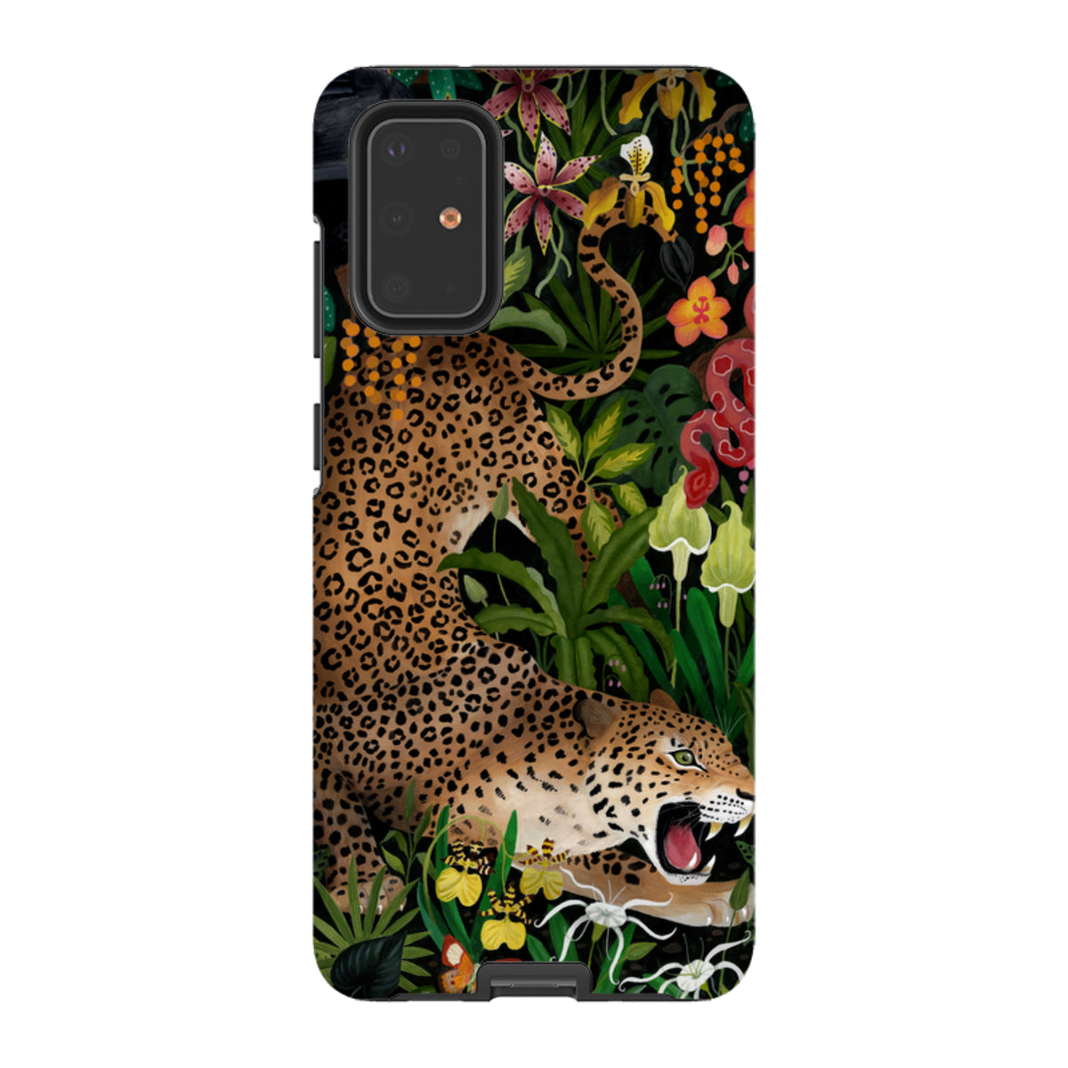 Samsung Tough Case - Roaring Leopard By Bex Parkin