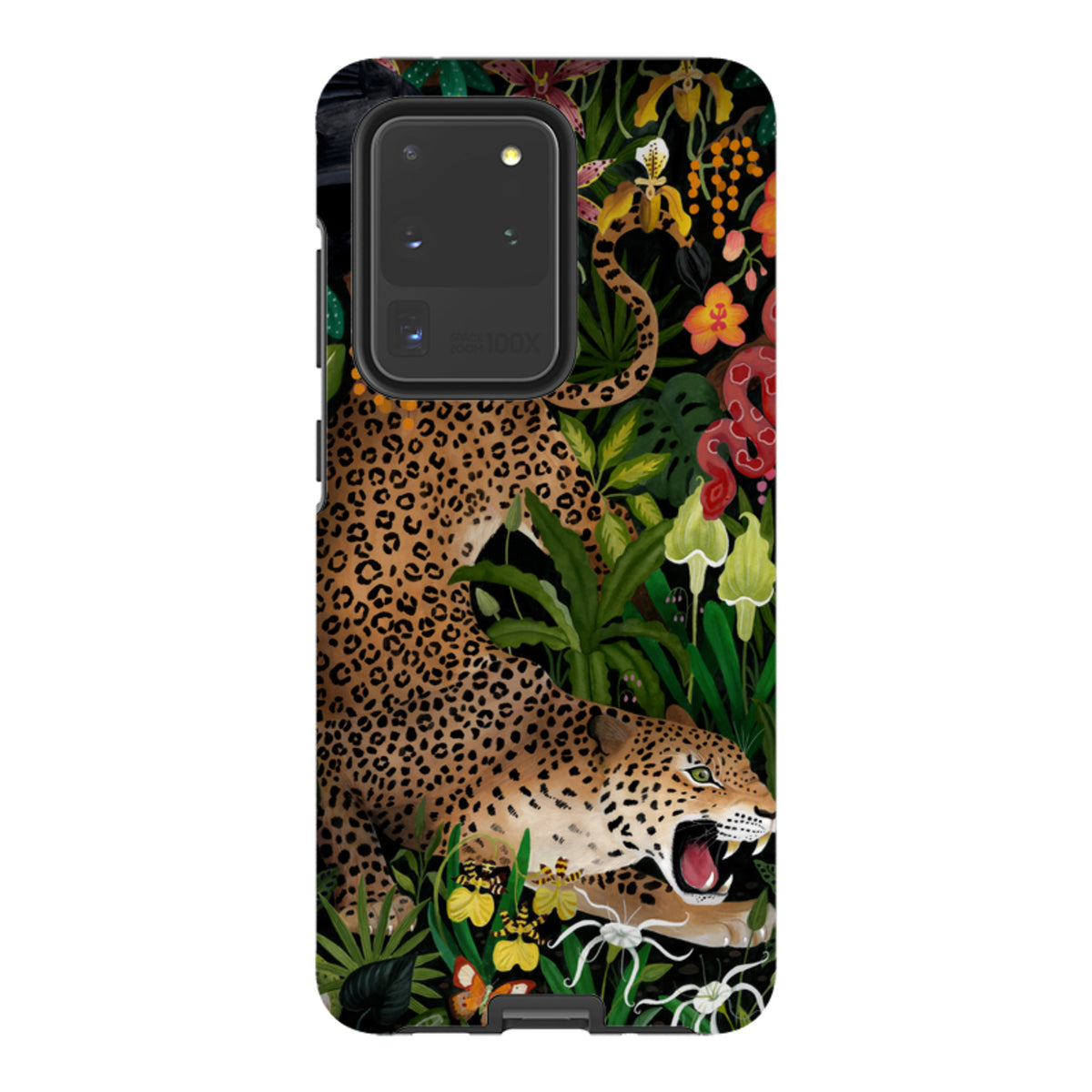 Samsung Tough Case - Roaring Leopard By Bex Parkin