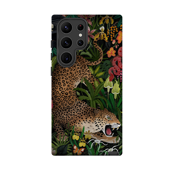 Samsung Tough Case - Roaring Leopard By Bex Parkin