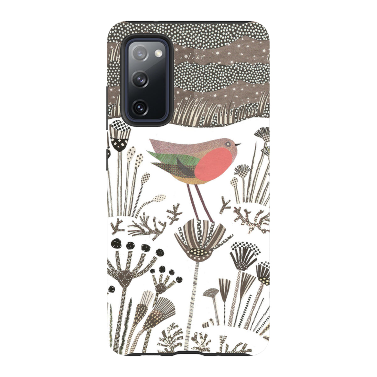 Samsung Tough Case - Robin in Snow By Jane Robbins