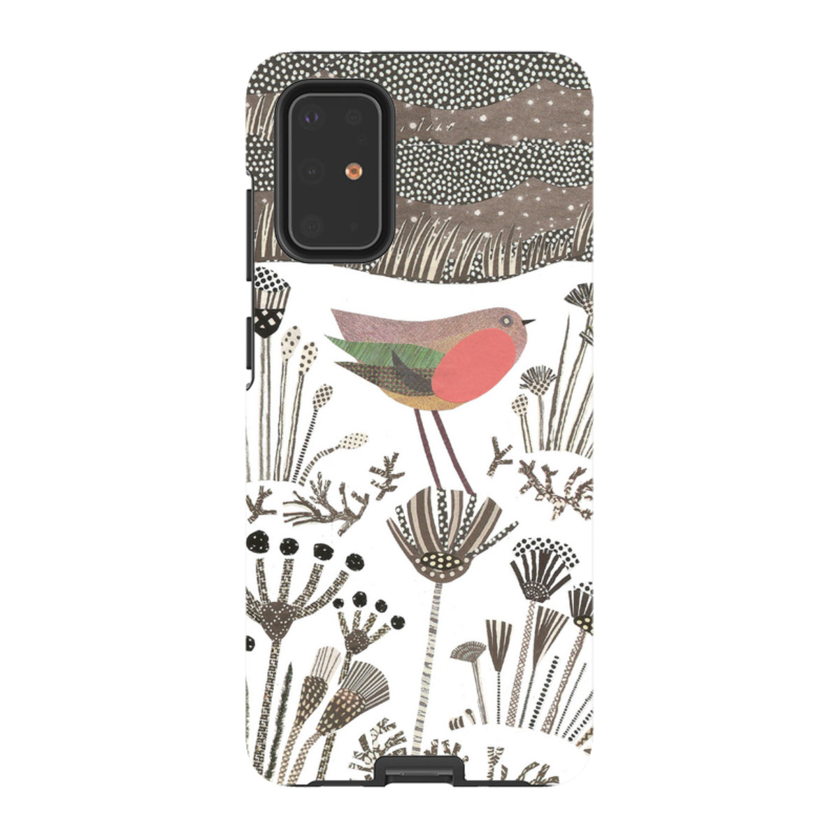 Samsung Tough Case - Robin in Snow By Jane Robbins