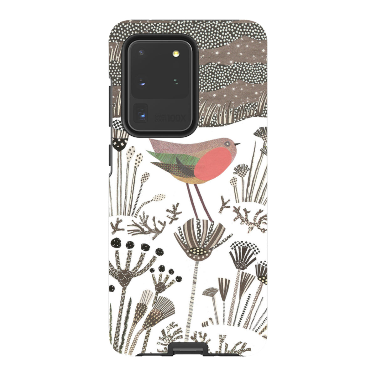 Samsung Tough Case - Robin in Snow By Jane Robbins
