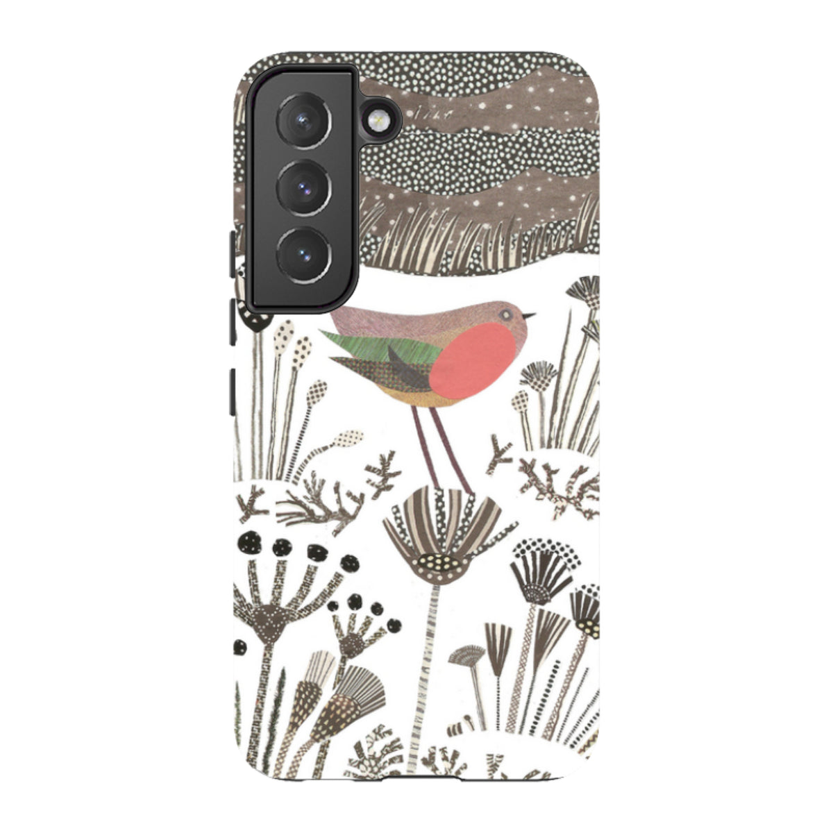 Samsung Tough Case - Robin in Snow By Jane Robbins