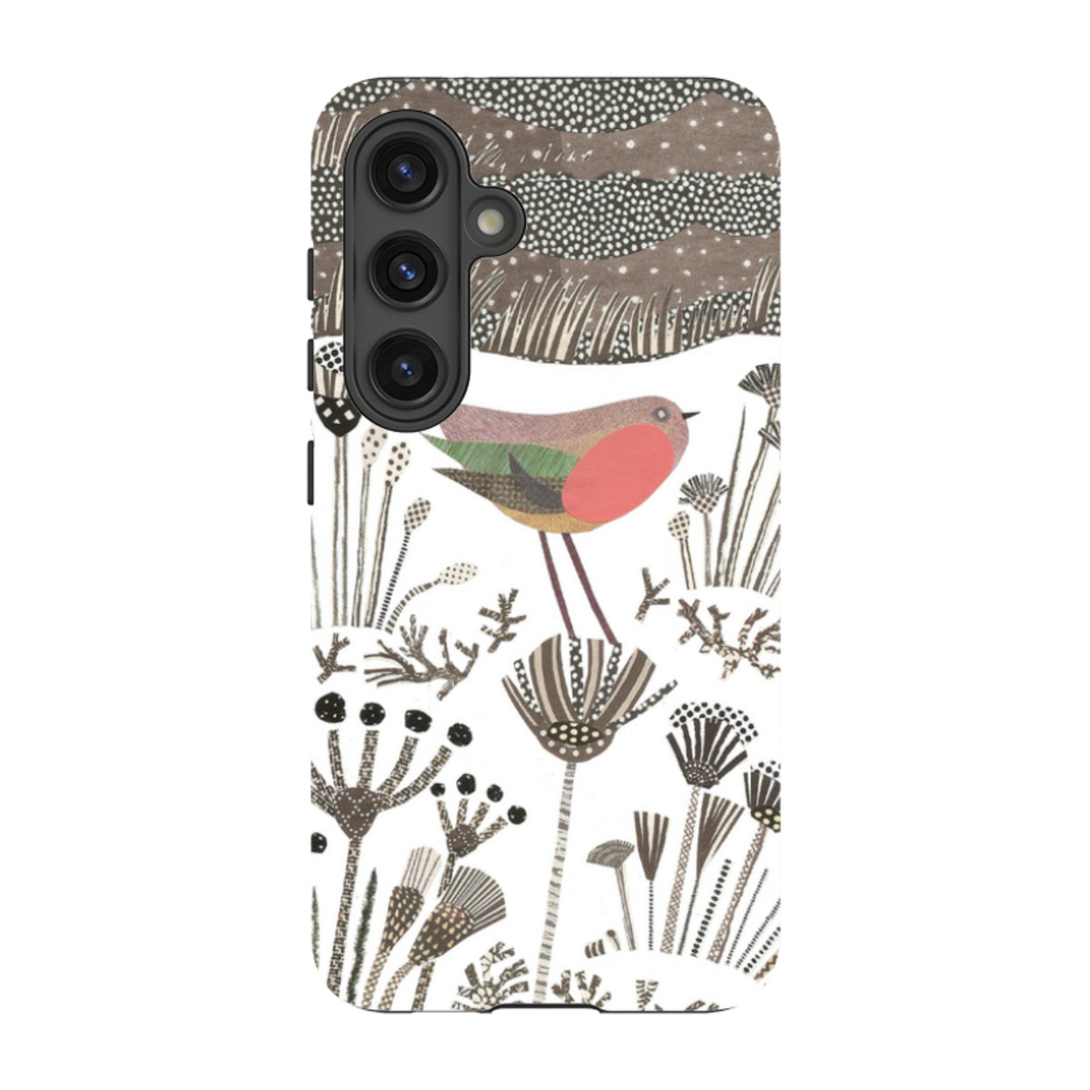 Samsung Tough Case - Robin in Snow By Jane Robbins