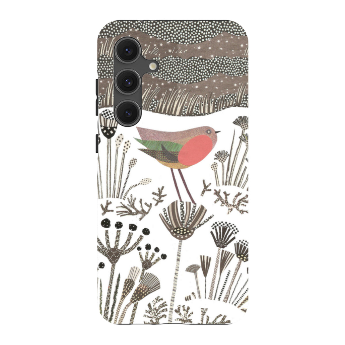 Samsung Tough Case - Robin in Snow By Jane Robbins